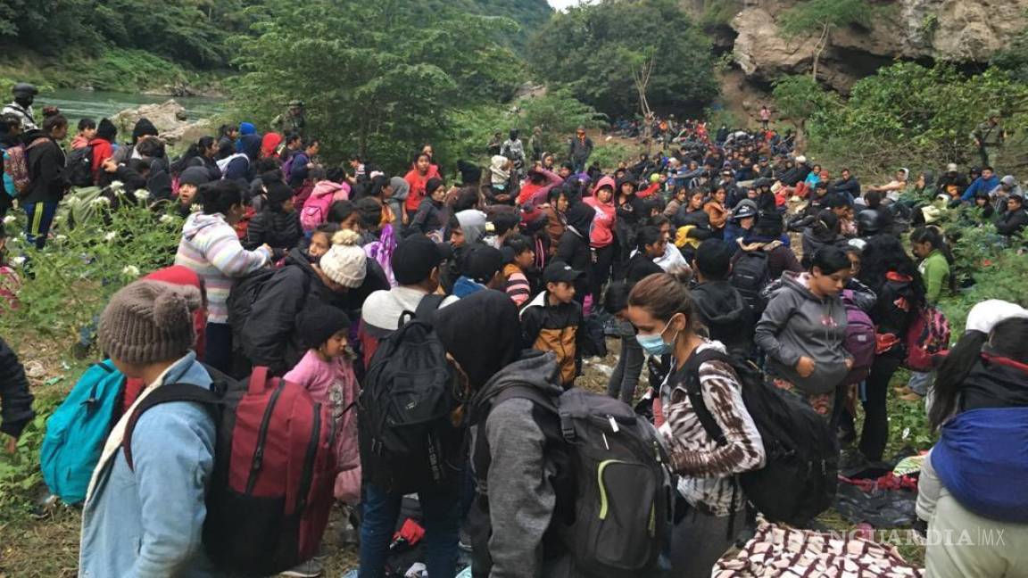 Rescatan a 368 migrantes abandonados en Chiapas; había niños y mujeres embarazadas