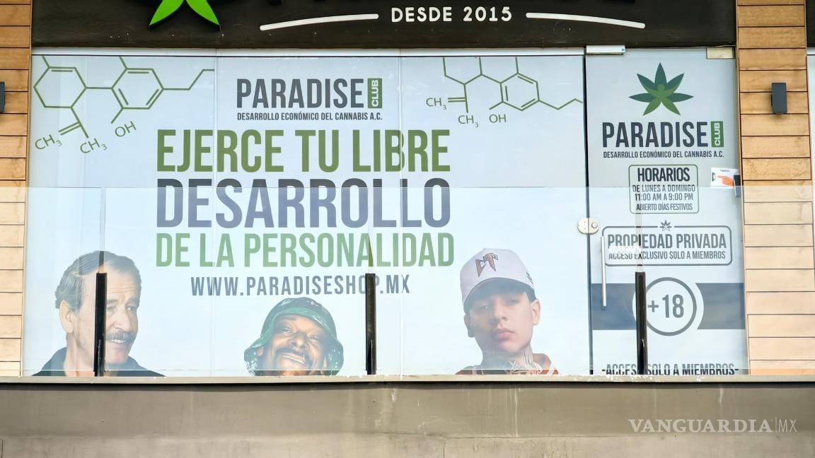 $!Paradise ha “disfrazado” la venta de mariguana a través del esquema de clubes.