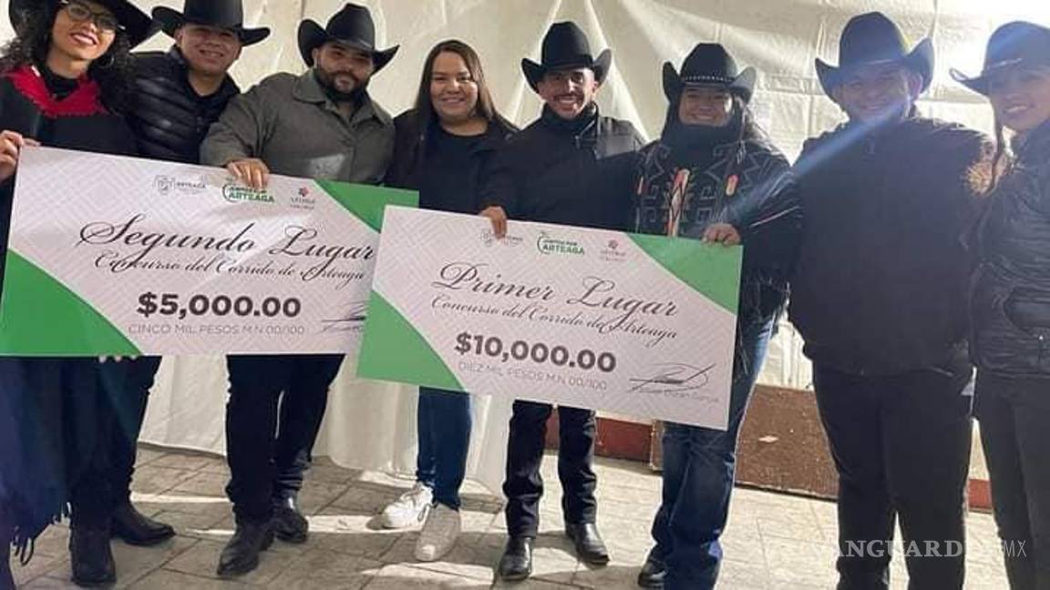 $!Rodolfo Alonso López ganó el primer lugar en un concurso para crear el corrido de Arteaga.
