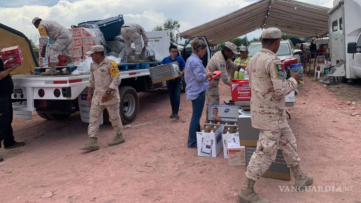 Extraen agua en El Pinabete las 24 horas, para realizar rescate