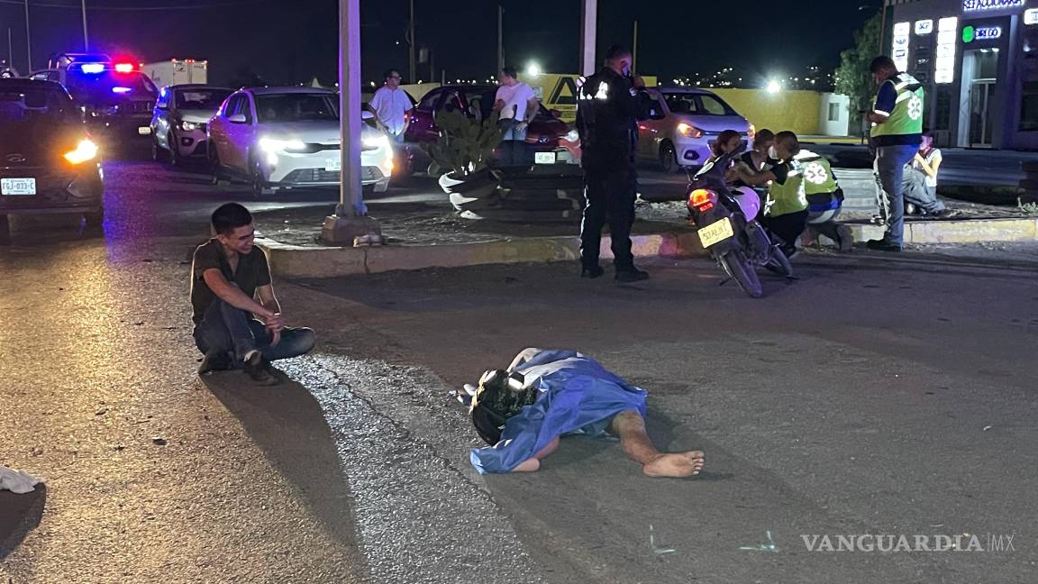 Muere menor en accidente de moto a pocas horas de su cumpleaños, en Saltillo