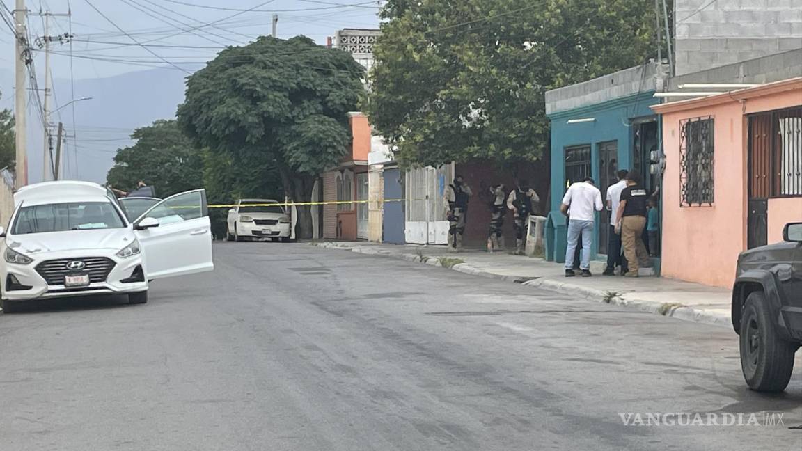 Cateo de Policía Civil de Coahuila y FGE causa movilización en la colonia Zapalinamé