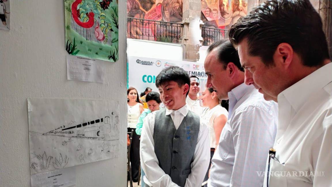 $!Autoridades estatales y municipales coincidieron en que cada dibujo representa un acto de conciencia y un paso hacia una sociedad más incluyente.