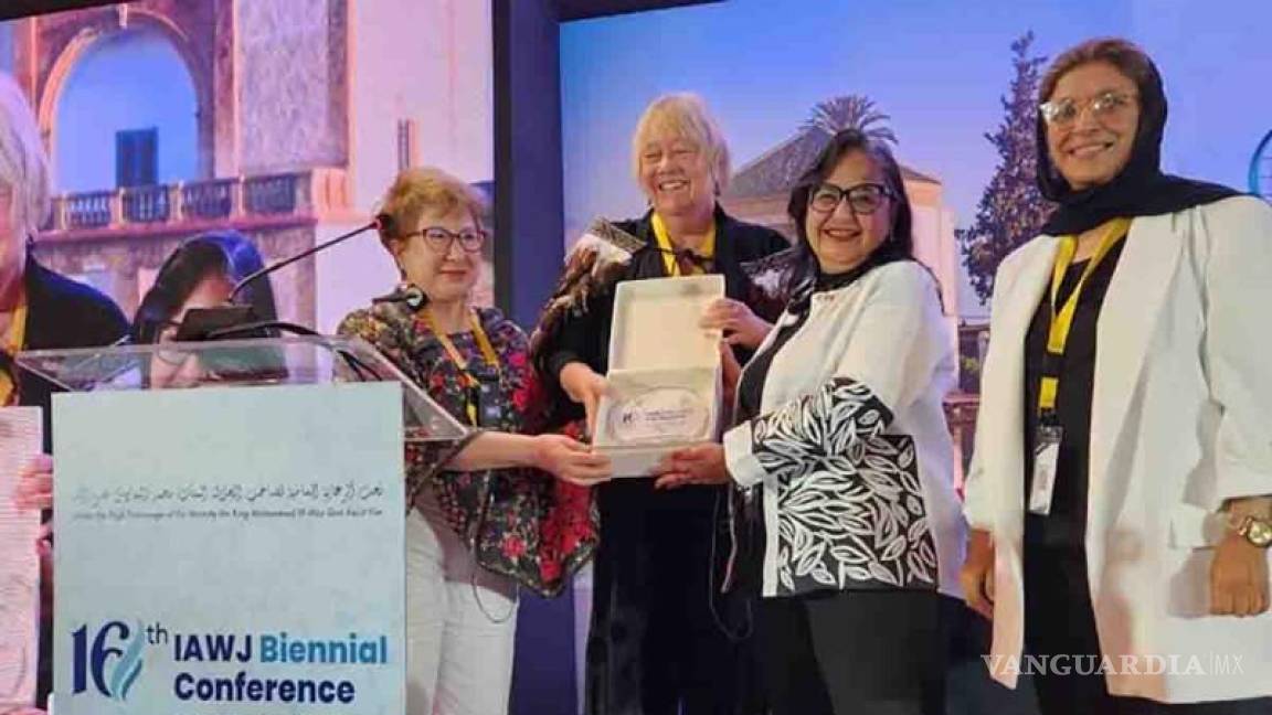 Norma Piña, ministra de la SCJN, recibe en Marruecos el premio de Derechos Humanos 2023