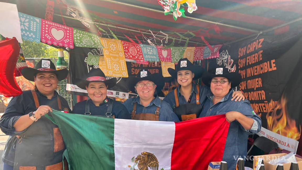 Parrilleras mexicanas hacen historia en Bélgica