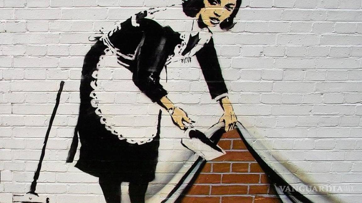 $!Inauguran en Roma la más grande muestra dedicada al grafitero Banksy