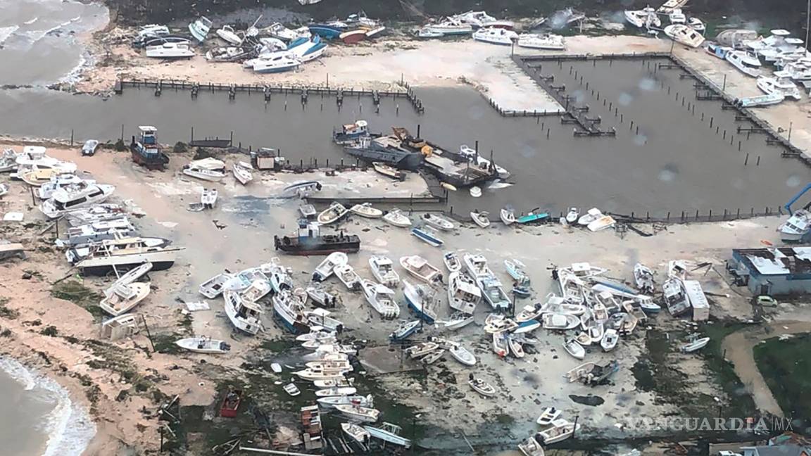 $!Bahamas queda devastado tras recibir toda la furia del huracán Dorian (fotogalería)