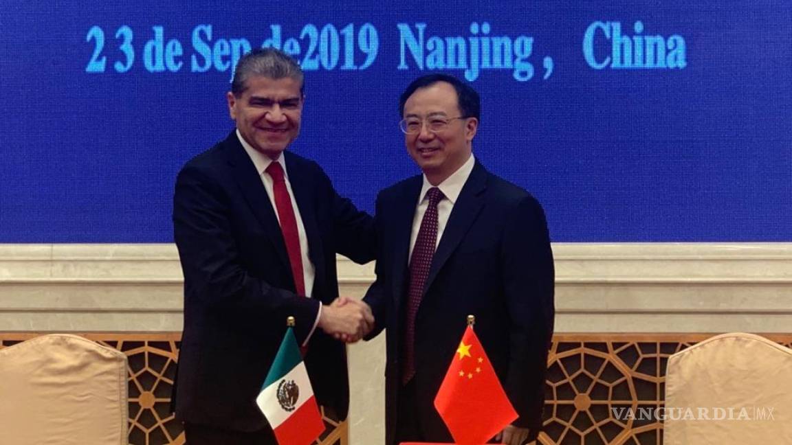 Coahuila y Jiangsu unen lazos de cooperación