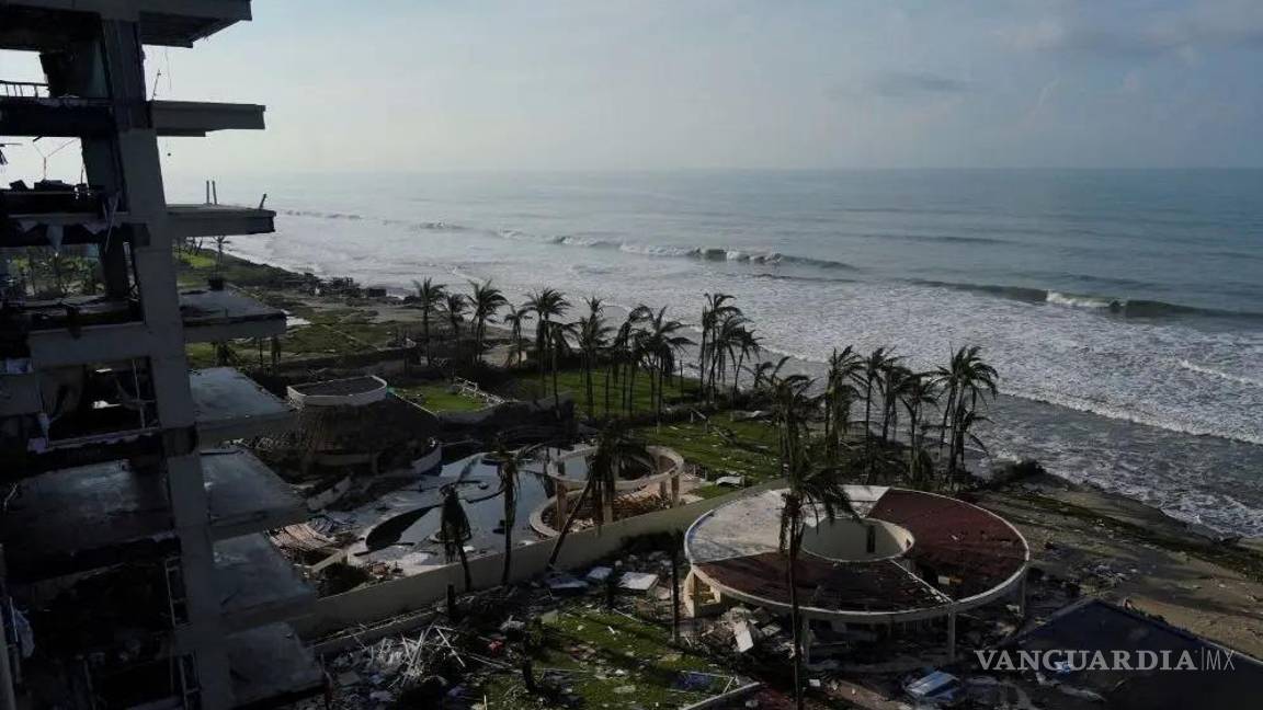 $!Ocho de cada diez hoteles de Acapulco quedaron dañados por huracán Otis