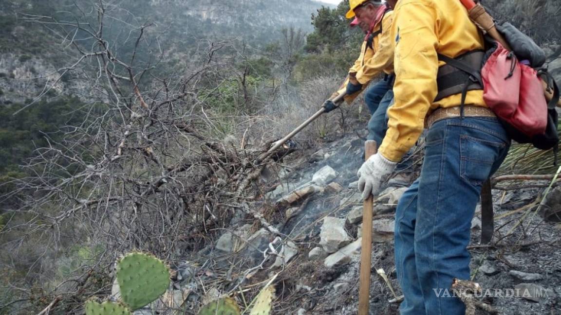 En Coahuila reportan que 80% de incendio en sierra de Arteaga está extinguido