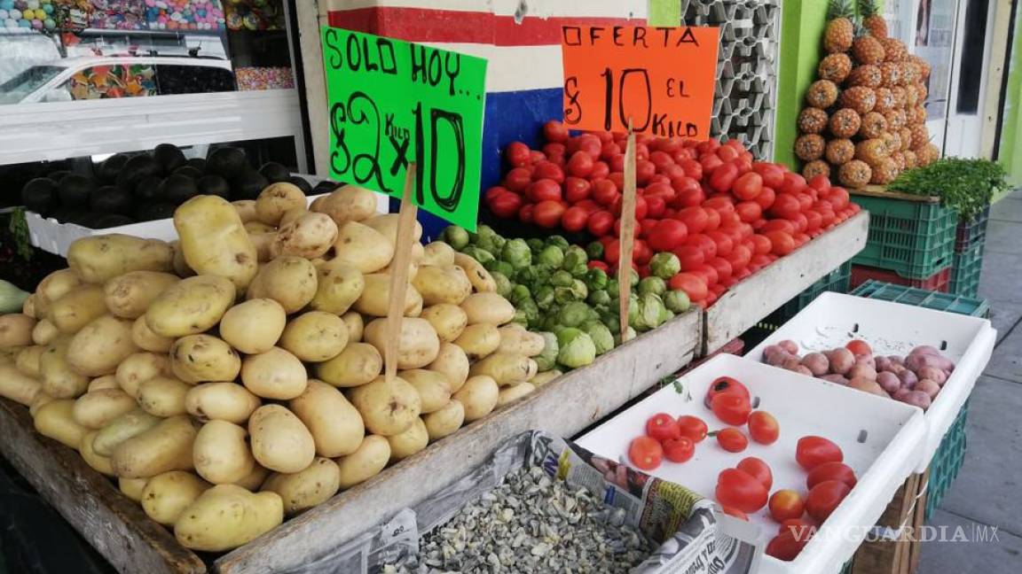 Precios de frutas y verduras subieron 12.76% anual en septiembre