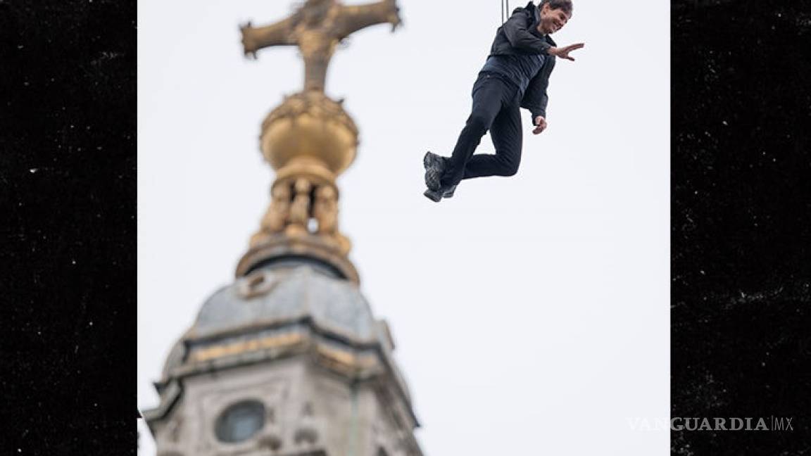 Tom Cruise vuela sobre Londres para ‘Misión imposible 6’