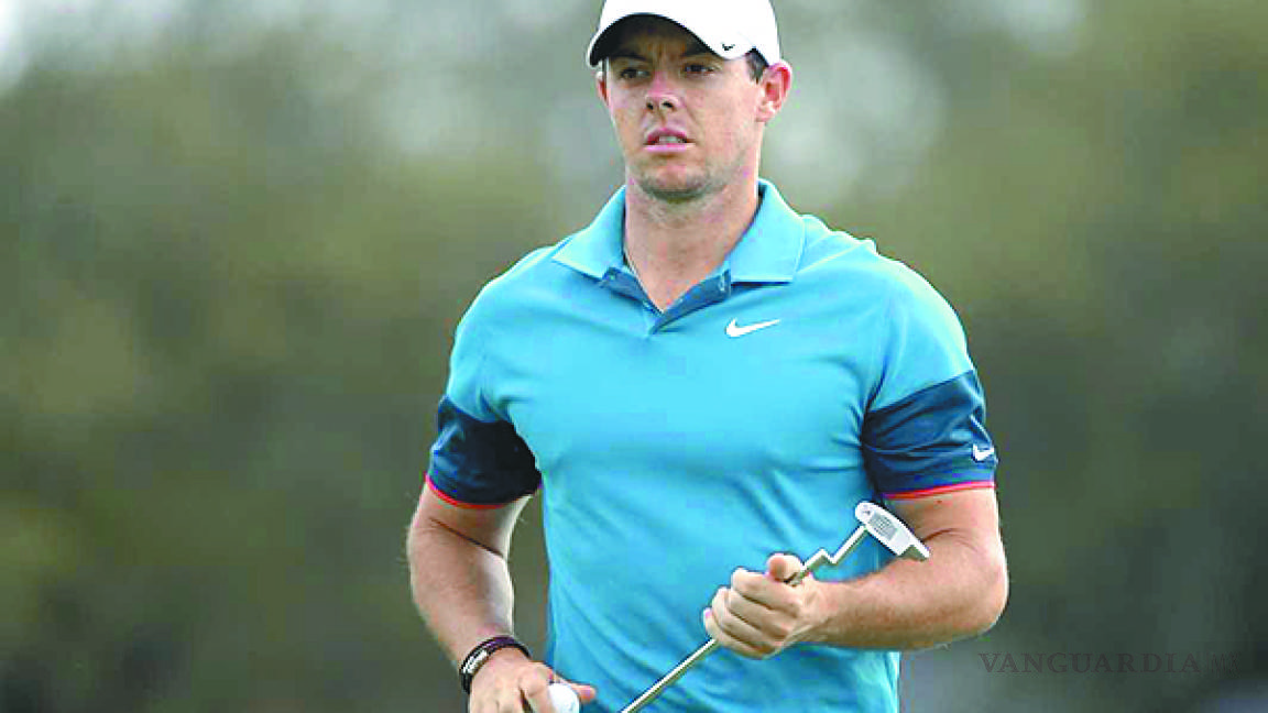 McIlroy se bajó de Abu Dabi por lesión