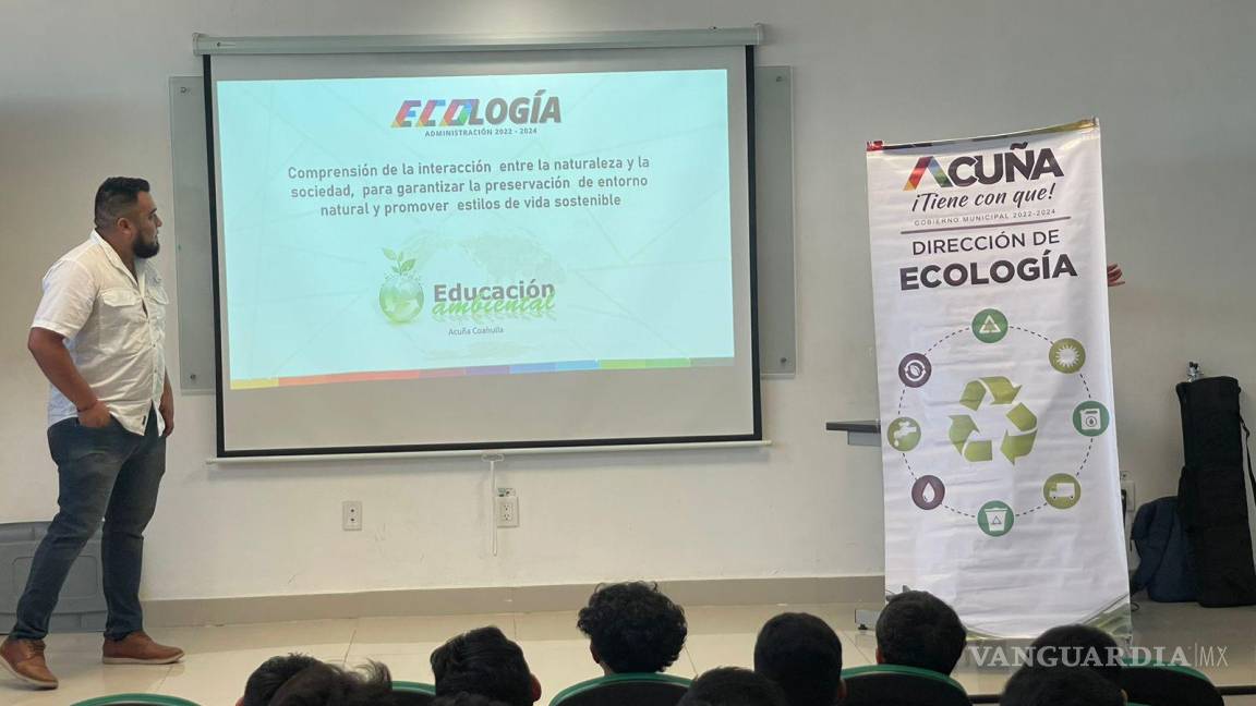 Promueve UTCA Educación Ambiental, Gobierno de Acuña reconoce su empuje ecológico