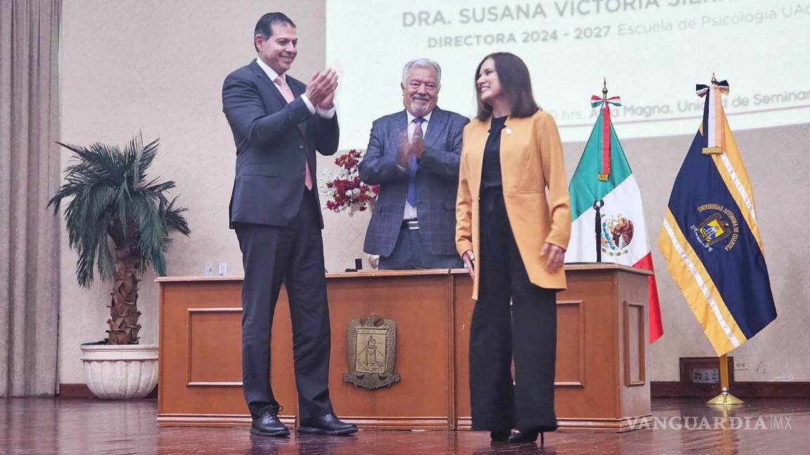 Por segunda ocasión, toma protesta Susana Victoria Sierra como directora de la escuela de Psicología en Monclova