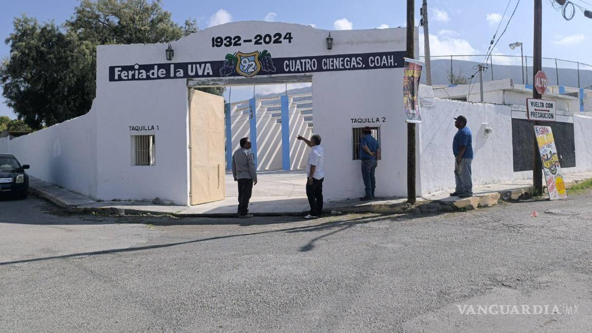 Cuatro Ciénegas: Rehabilitan Plaza de Toros para recibir la Feria de la Uva 2025
