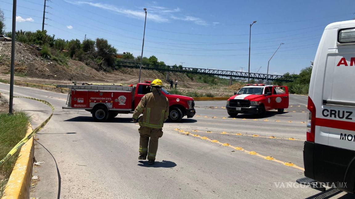 Abejas atacan a trabajadores municipales que limpiaban el río Monclova; uno de ellos recibe 15 picaduras