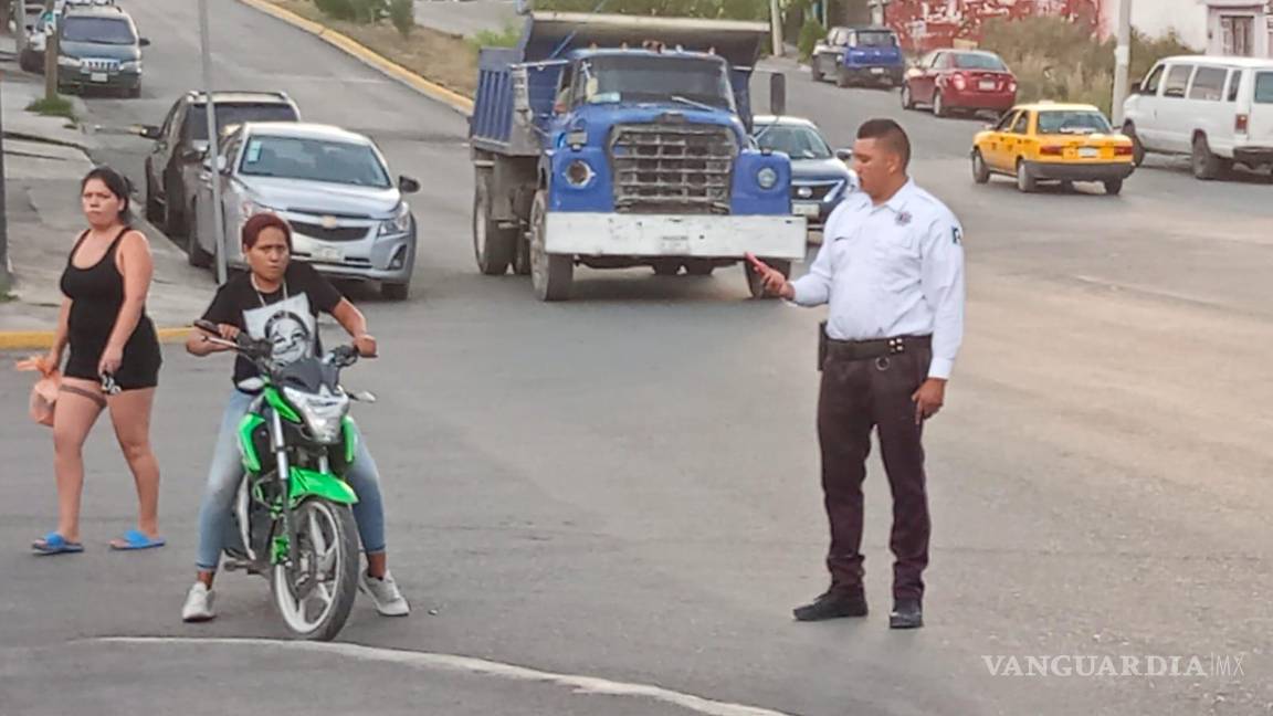 Implementan operativo contra ‘motonetos’ en colonia al sur de Saltillo