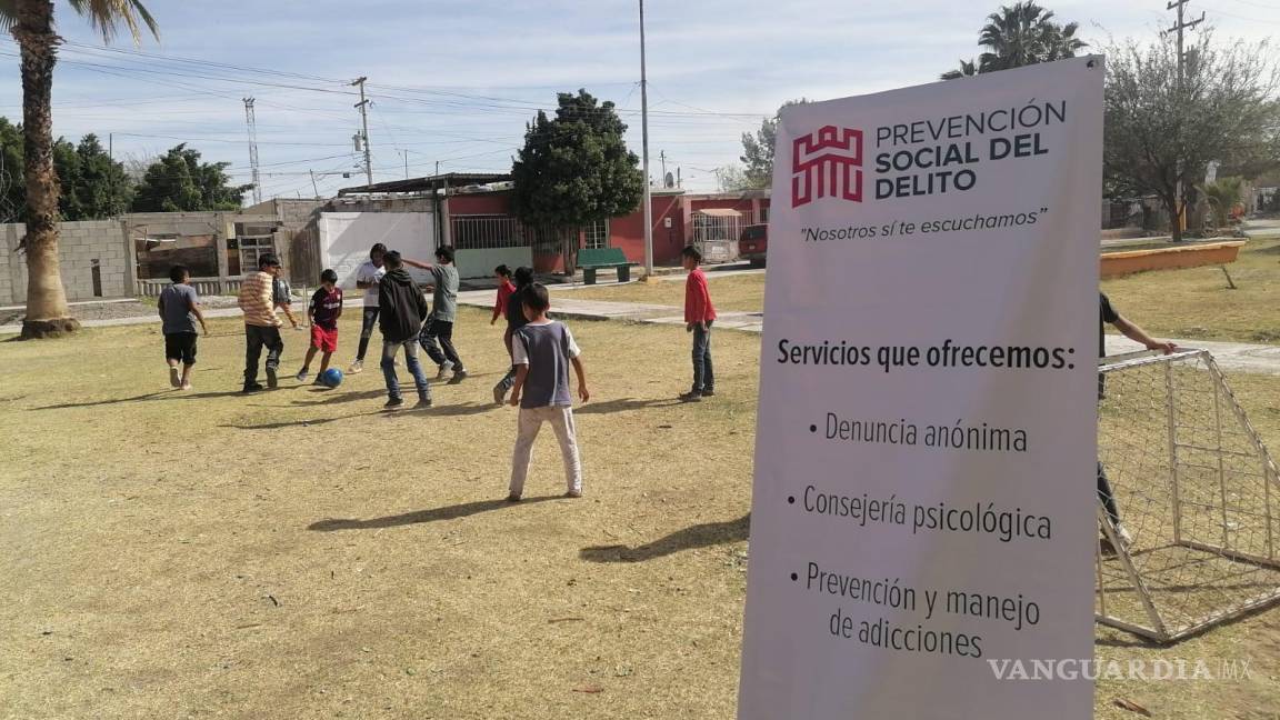 Torreón utiliza el futbol como una herramienta para prevenir delitos y consumo de drogas