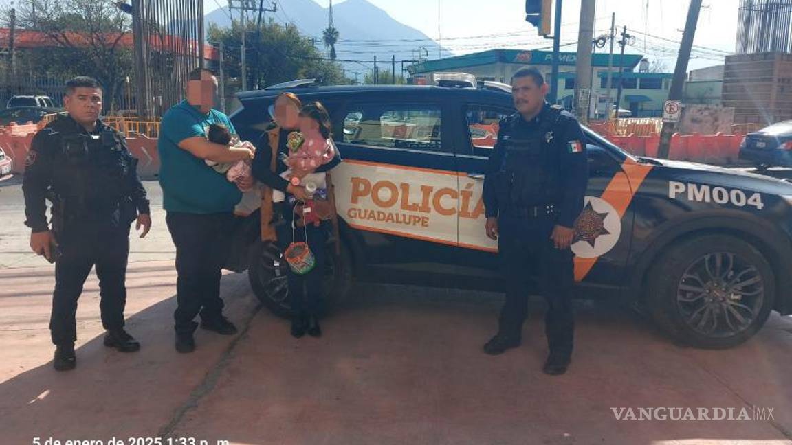 $!Menor de dos años que deambulaba por las calles tocando un tambor es rescatada en NL