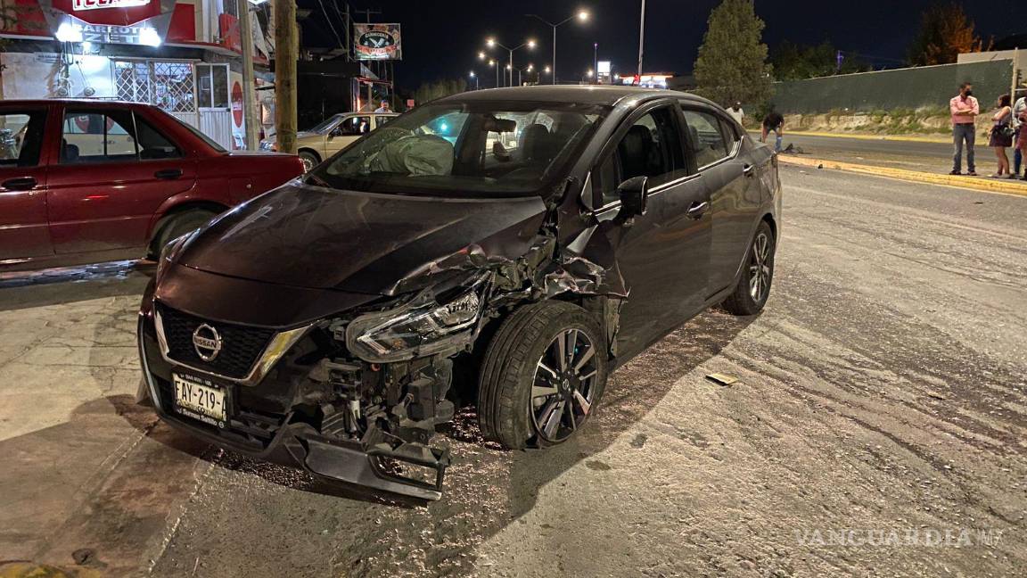 Saltillo: conductor confiesa a policías haber ingerido bebidas alcohólicas tras fuerte choque