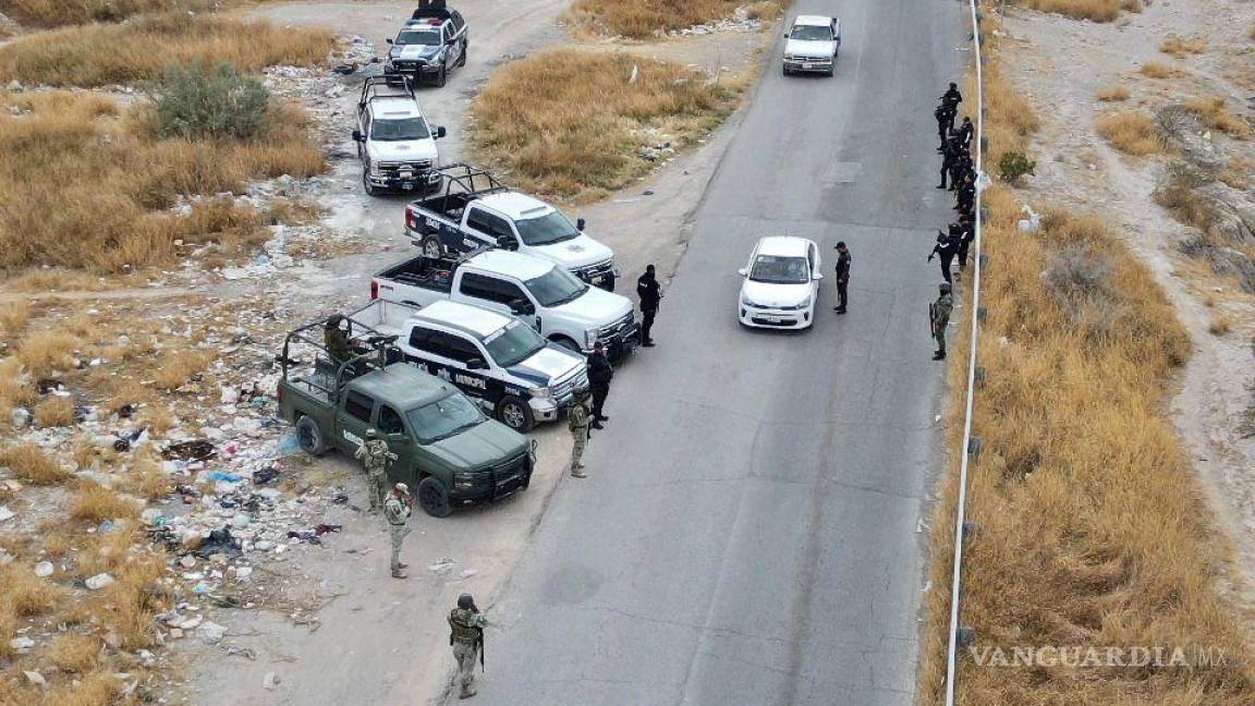 Refuerza Grupo de Reacción Torreón vigilancia en la Sierra y Cañón de Jimulco