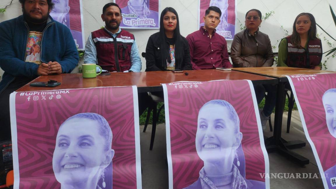 Activista de Sheinbaum llega a Torreón pidiendo voto joven e invita a evento masivo