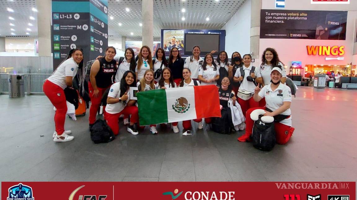 La Selección de México sale con todo frente a las alemanas en Mundial de Futbol Americano