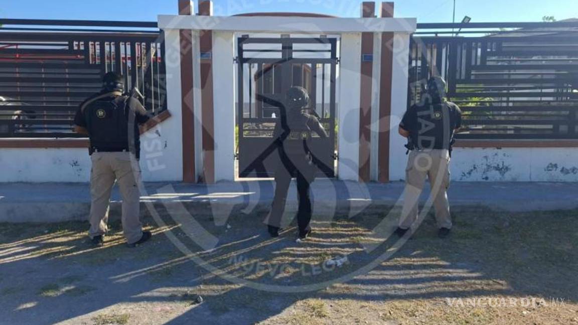 $!Fiscalía ejecuta 10 cateos simultáneos y detiene a objetivo prioritario, en NL