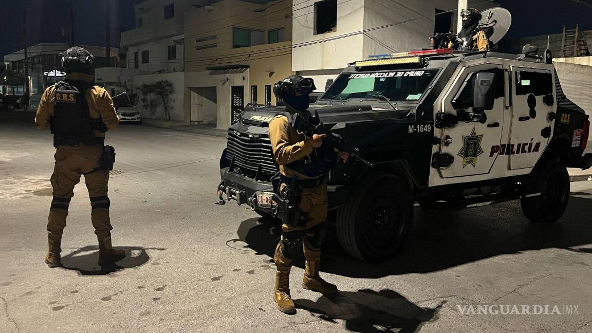 $!El operativo movilizó a corporaciones de los tres niveles de gobierno en un domicilio de Saltillo.