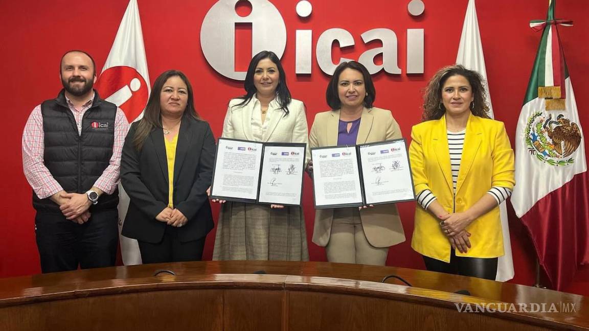 ICAI y Secretaría de las Mujeres en Coahuila firman convenio para promover igualdad y transparencia
