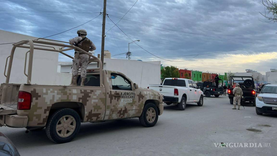 Policías y militares refuerzan vigilancia en zonas conflictivas de Ciudad Acuña