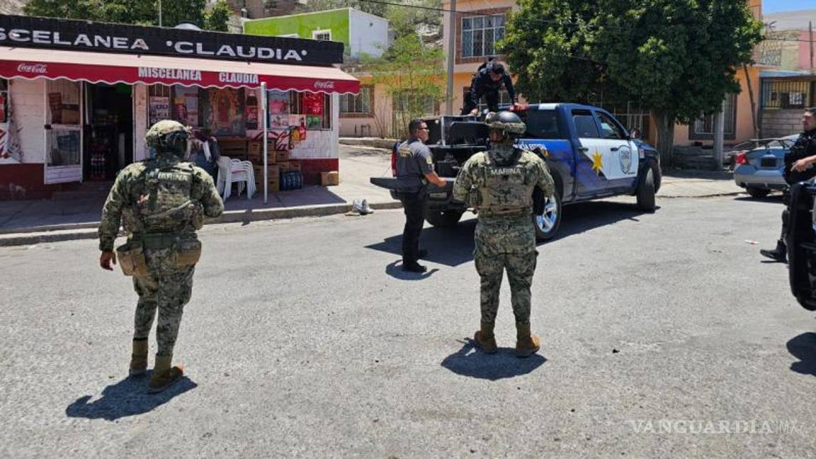 $!Durante el operativo participaron efectivos de la Marina y el Ejército Mexicano, quienes resguardaron la zona mientras se realizaban las diligencias.