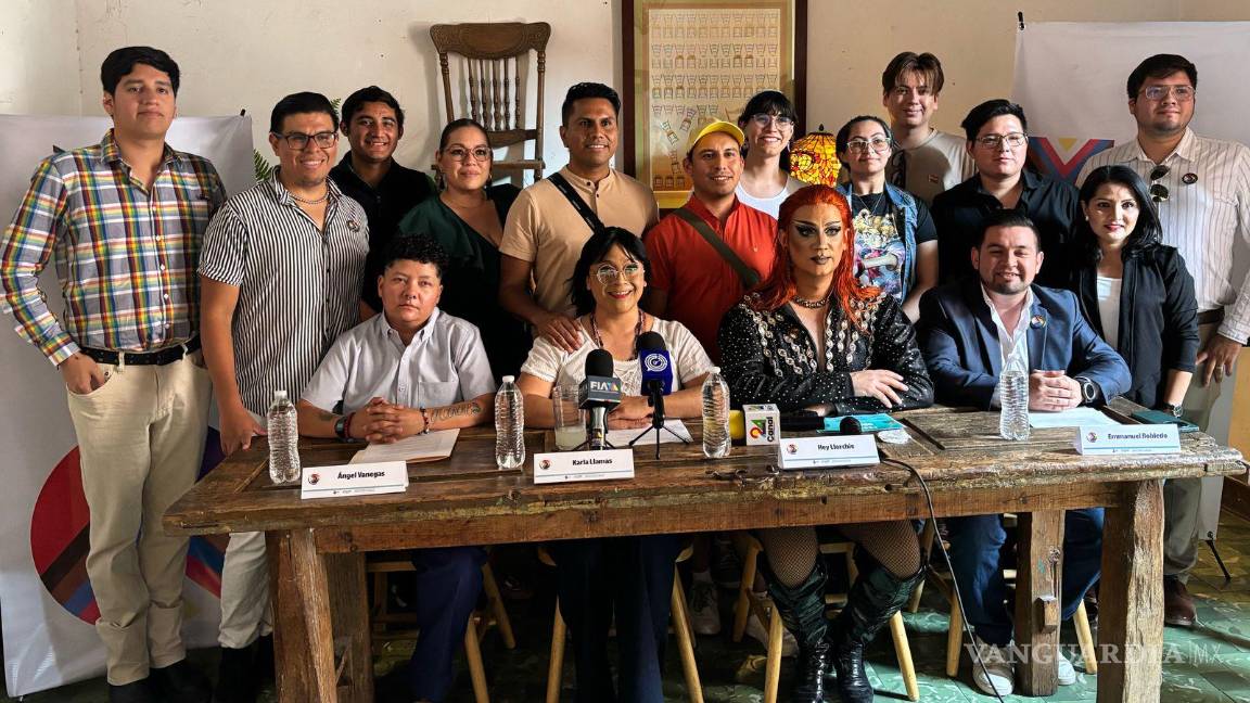 Saltillo: anuncian detalles de marcha LGBT+ y cartelera del Festival del Orgullo 2025