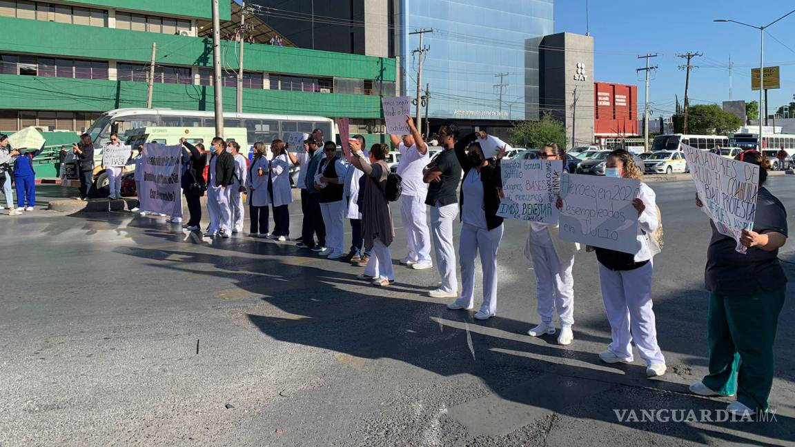 No llegan a acuerdo personal médico y Gobierno de Coahuila; V. Carranza de Saltillo sigue cerrado