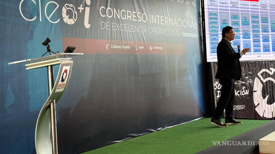 Inaugura Canacintra Coahuila Sureste el 9° Congreso Internacional de Excelencia Operacional e Innovación