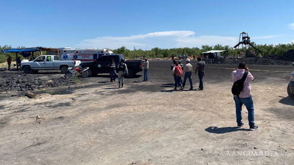 $!El accidente ocurrió en uno de los pozos de carbón que se encuentra a una profundidad de 60 metros.