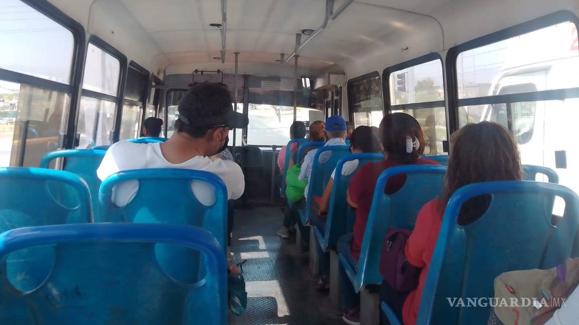 ¡Los agarran desprevenidos! Usuarios de la ruta Ramos-Saltillo tuvieron que pagar $18 un día antes