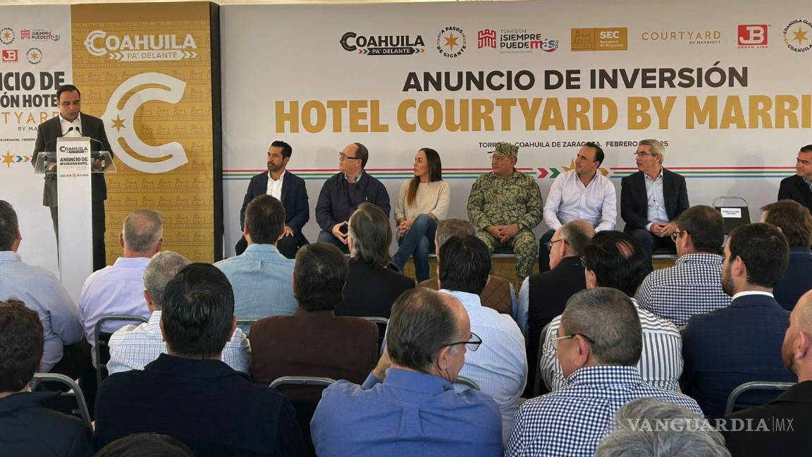 Coahuila sigue creciendo: Anuncian inversión millonaria en hotel de Torreón