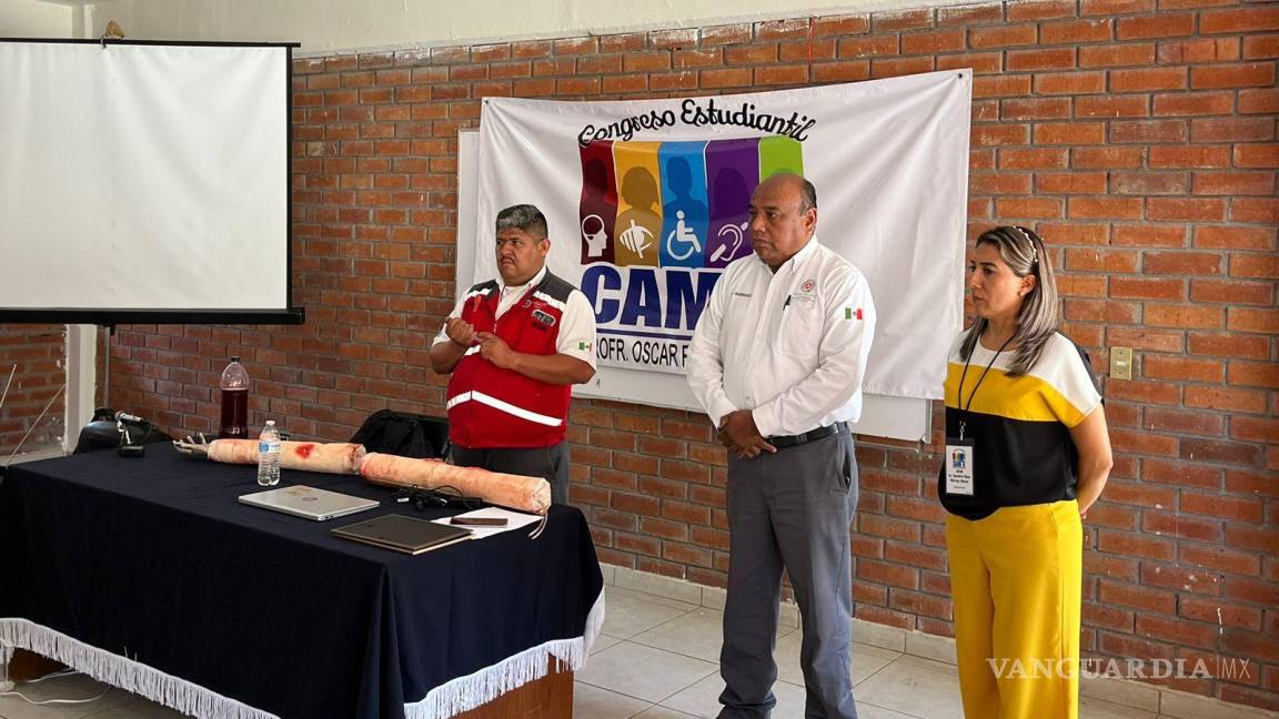 Capacita Protección Civil y Bomberos de Saltillo en primeros auxilios a personas con discapacidad