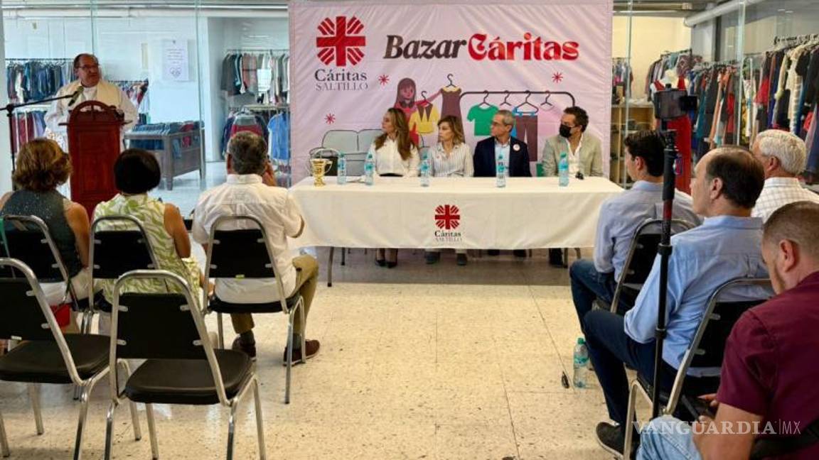 $!El nuevo bazar de Cáritas está ubicado en la parte alta de la tienda Merco, en Allende y Pérez Treviño.