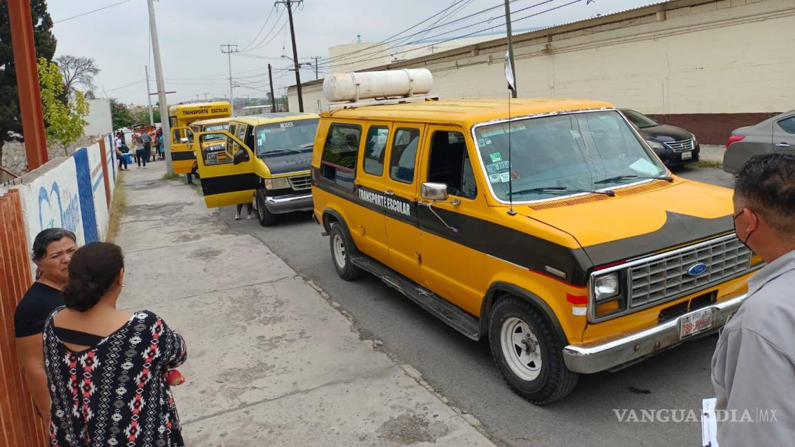 Supervisan que transporte escolar de Piedras Negras cumpla con reglamento