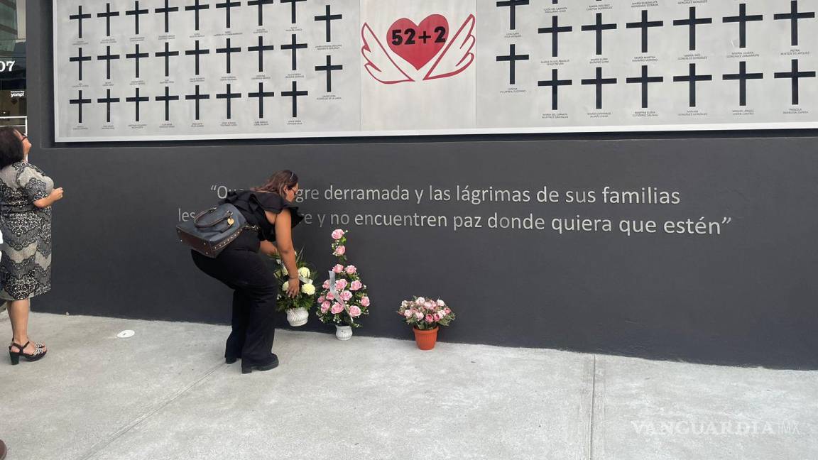 Inauguran memorial a 13 años de la tragedia en el Casino Royale en Monterrey