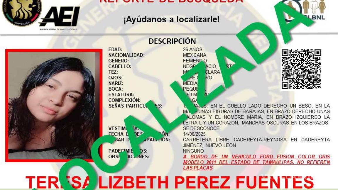 Hallan con vida a los cuatro desaparecidos en la Carretera a Reynosa