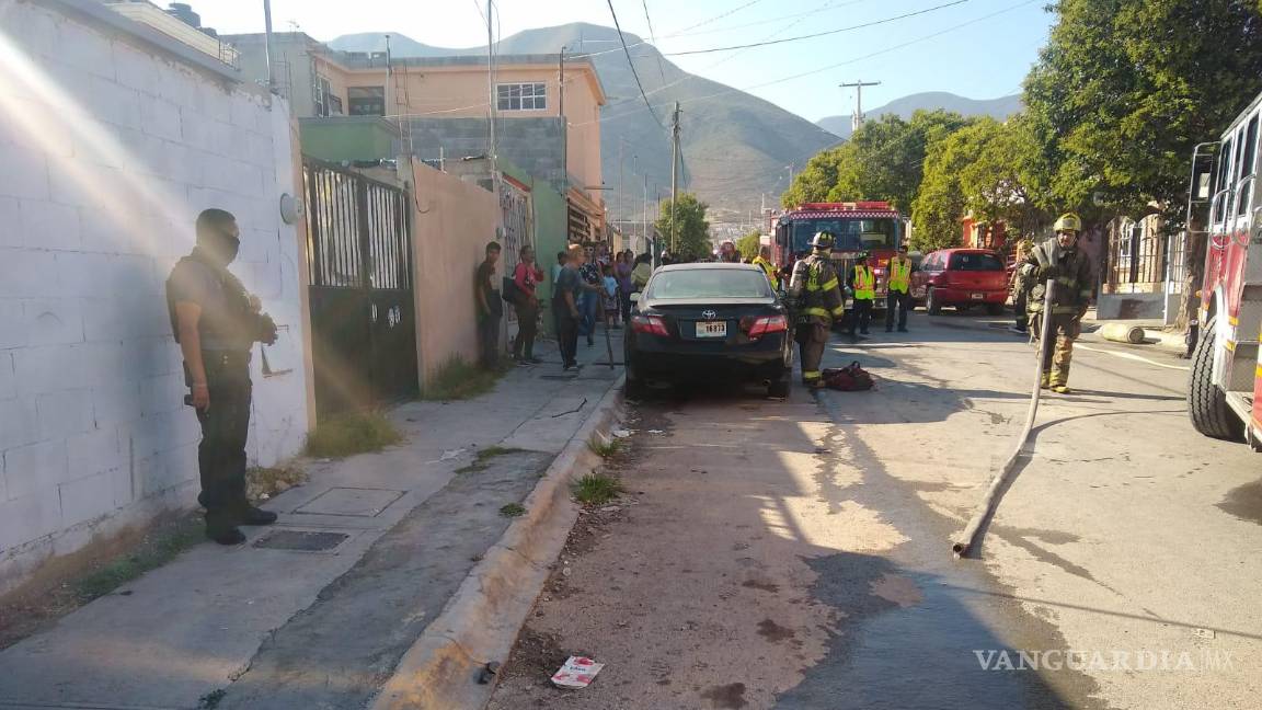 $!En cuestión de minutos la vivienda de Ana Lucia se incendió.