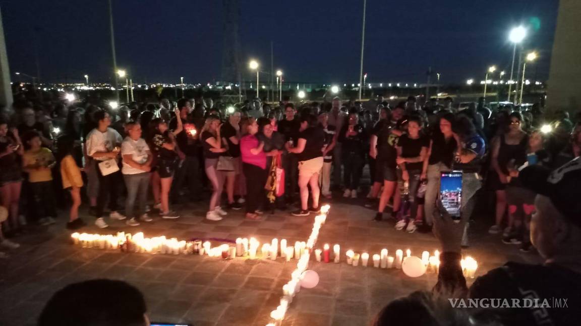 $!Con marcha, exigen justicia por asesinato de Nallely en Piedras Negras