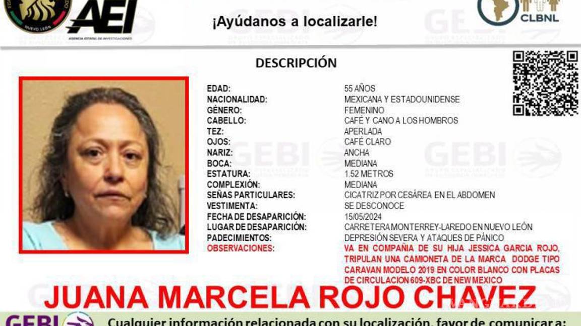 $!Desaparecen madre e hija estadounidenses, en la carretera Monterrey - Laredo