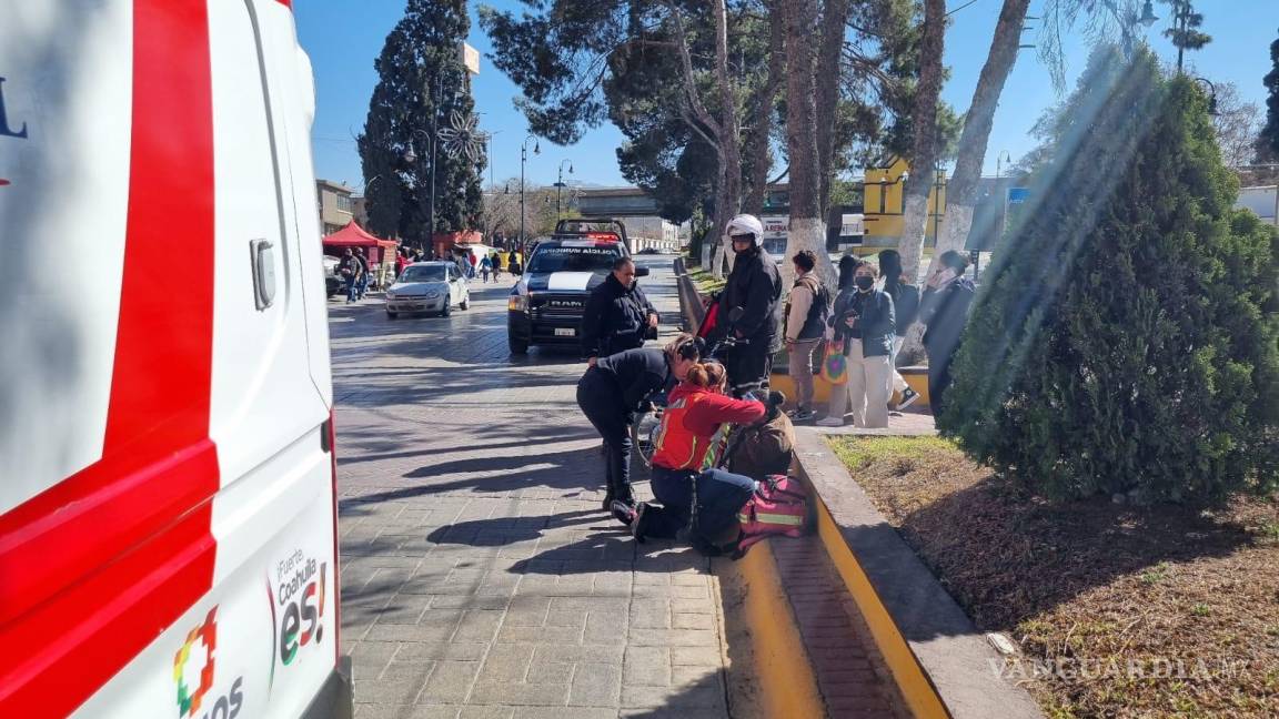 Repartidor de comida rápida embiste a ancianita cuando se dirigía a su casa en Saltillo