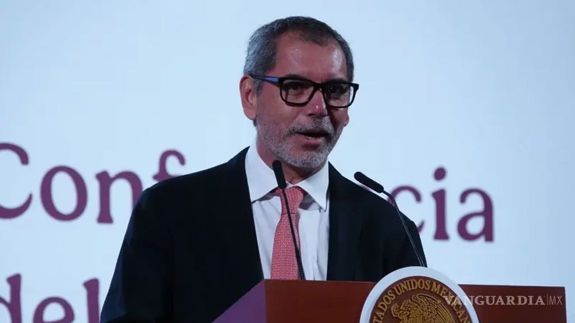 $!El coahuilense Edgar Amador Zamora, titular de Hacienda, prevé que la economía crezca hasta 2.7 por ciento en este año.