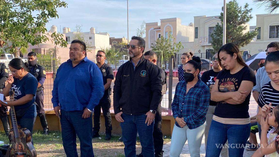 Vecinos de Santa Fe Cactus de Saltillo organizan misa para recordar a policías fallecidos en explosión
